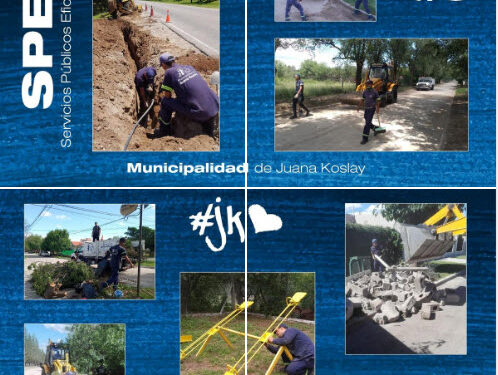 El municipio intensifica tareas de limpieza, desmalezado y mantenimiento de calles y espacios públicos