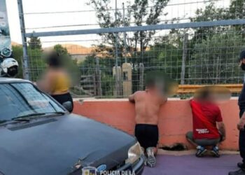 Robaban en Potrero. Fueron detenidos