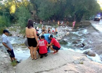 Bomberos de Potrero de los Funes asistieron a un hombre que tenía convulsiones