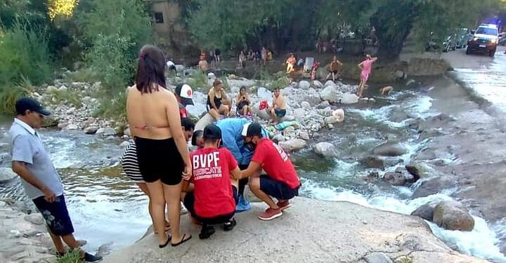 Bomberos de Potrero de los Funes asistieron a un hombre que tenía convulsiones