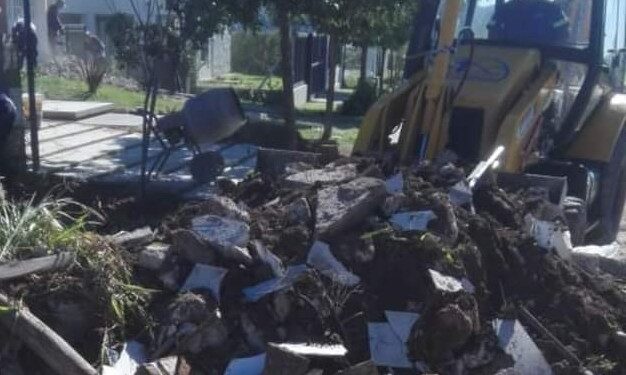 LA RECOLECCIÓN DE ESCOMBROS, UNA INTENSA TAREA QUE LLEVA A CABO EL MUNICIPIO CONSTANTEMENTE