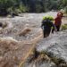 Rescate de un joven en rio los Molles.