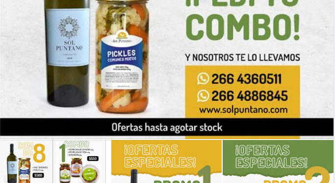 Sol Puntano continúa con la entrega de sus productos a domicilio en juana koslay y localidades aledañas