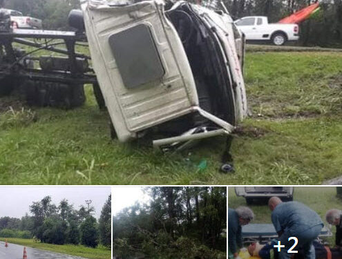 Otro accidente en una jornada de lluvia y neblina