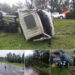 Otro accidente en una jornada de lluvia y neblina