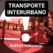 NUEVOS HORARIOS DEL TRANSPORTE INTERURBANO DURANTE EL INICIO DE CLASES