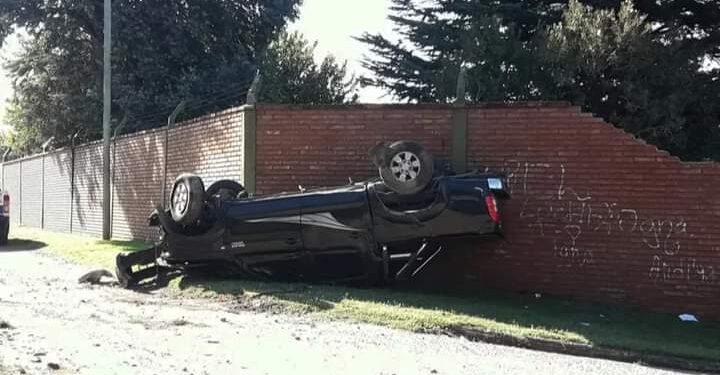 VUELCO EN AGUADA DE PUEYRREDÓN