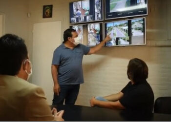 El intendente Jorge “Toti” Videla recibió en la mañana de ayer al Ministro de Seguridad, Luciano Anastasi