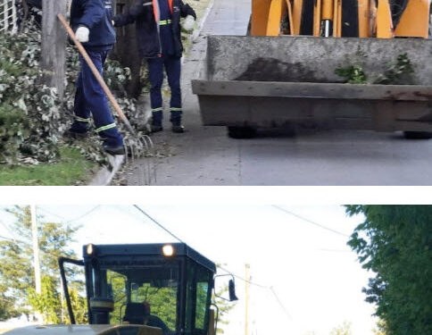 Con recolección de residuos verdes y mantenimiento preventivo de calles arranca la semana las cuadrillas municipales