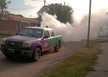 Continúan las fumigaciones esta semana en Juana Koslay, Los Puquios, Donovan y alrededores