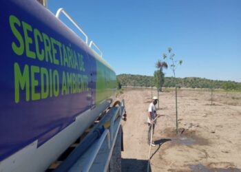 “Más Árboles, Más Vida” llegó al perilago del dique Cruz de Piedra