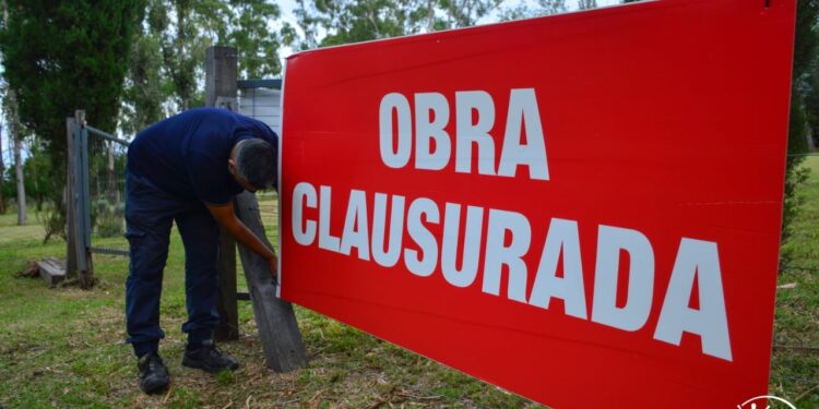 Se clausuró preventivamente una obra por denuncia de un grupo de vecinos