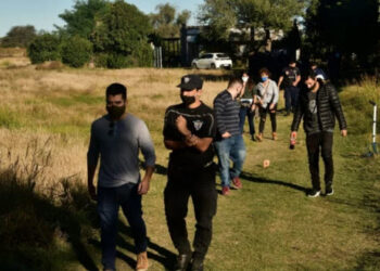 Reconstruyeron el homicidio de un joven que fue hallado cerca de la estación de servicio Shell de Juana Koslay