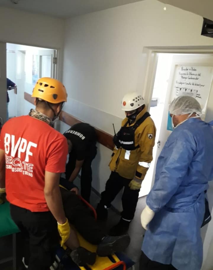 Rescataron a un turista en Río de los Molles