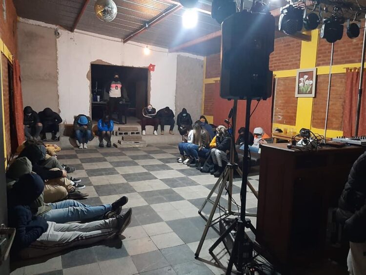 DESARTICULARON FIESTA CLANDESTINA EN EL PARAJE LOS PUQUIOS