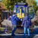 Más de 70 árboles añosos y secos fueron quitados por seguridad