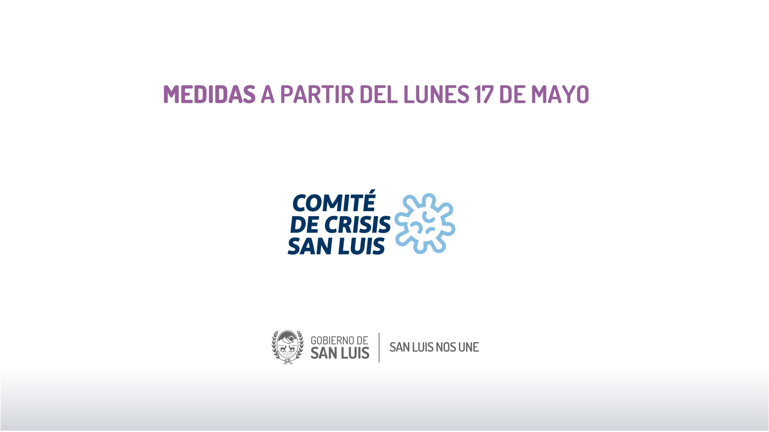 IMPORTANTE: MEDIDAS DISPUESTAS HOY POR EL COMITÉ DE CRISIS Y QUE ESTARÁN VIGENTES POR 15 DÍAS