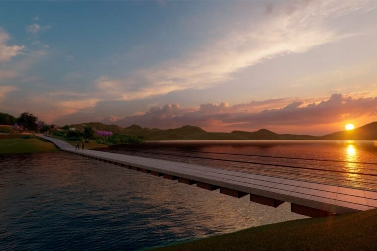 Asi será el paseo del Lago que se construirá en Potrero de los Funes