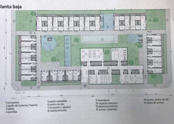 Así serán las viviendas que se construirán en Juana Koslay para los adultos mayores.