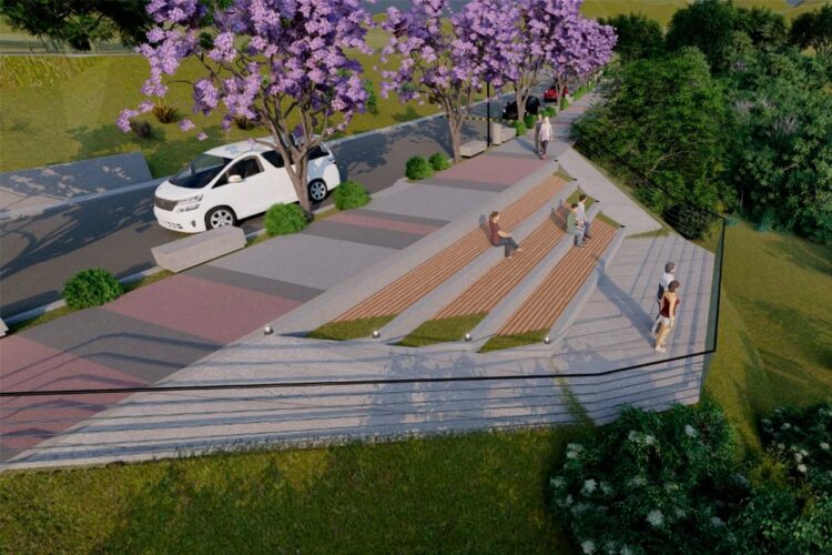 Asi será el paseo del Lago que se construirá en Potrero de los Funes