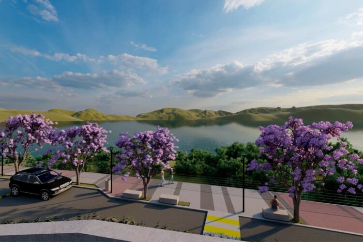 Asi será el paseo del Lago que se construirá en Potrero de los Funes