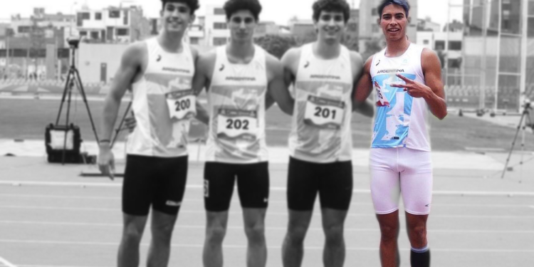 Un atleta del Centro Deportivo “Ave Fénix” conquistó dos medallas en el sudamericano u20 de atletismo