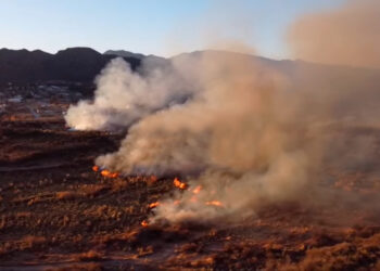HABRÍA SIDO CONTROLADO EL INCENDIO EN JUANA KOSLAY