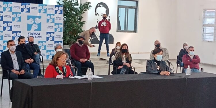 El Frente “Fuerza San Luis” fue presentado esta tarde