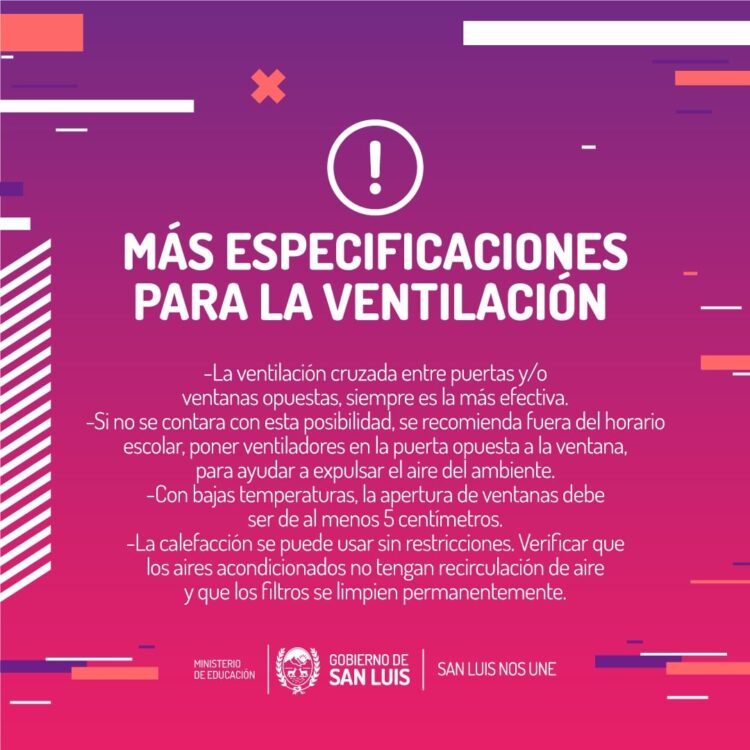 Habilitaron nuevas disposiciones para el dictado de clases presenciales