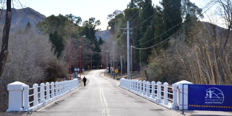 Puesta en valor de puentes de Juana Koslay