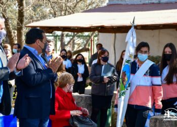El intendente participó del acto de la Esc. Normal Mixta en Casa de los Osorios