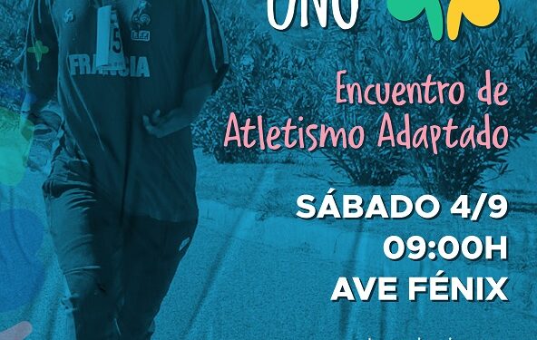 Realizarán un encuentro de atletismo adaptado en el “Ave Fénix”