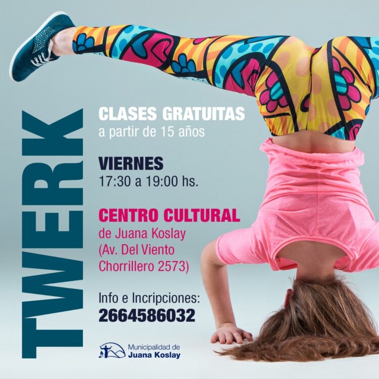 Aprendé a bailar ritmos urbanos en el Centro Cultural de Juana Koslay