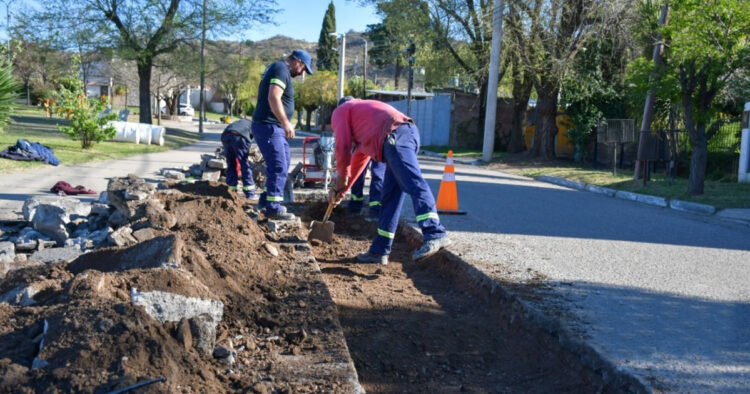 Varios operativos de cuadrillas municipales por distintos barrios