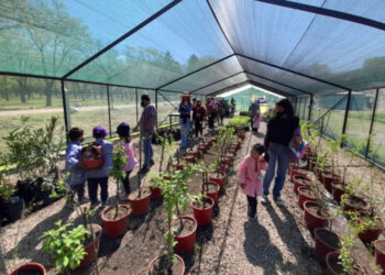 Alumnos de la Escuela N° 264 “Juan Martín de Pueyrredón” conocieron el Vivero Cruz de Piedra
