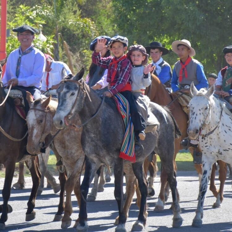 Un pintoresco desfile