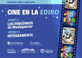 Fin de semana para disfrutar en familia del cine en la EDIRO