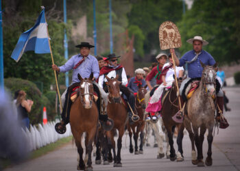 Culminó la 21° marcha ecuestre que emuló a los hombres y mujeres que aportaron a la gesta libertadora