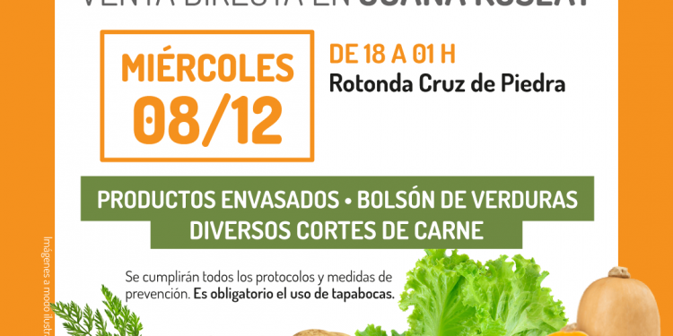 Sol Puntano estará hoy con la venta directa en la rotonda de Cruz de Piedra