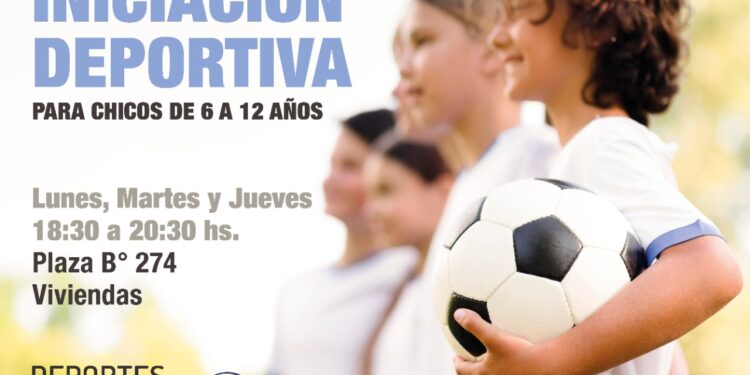 Nuevo taller de iniciación deportiva para niños de 6 a 12 años