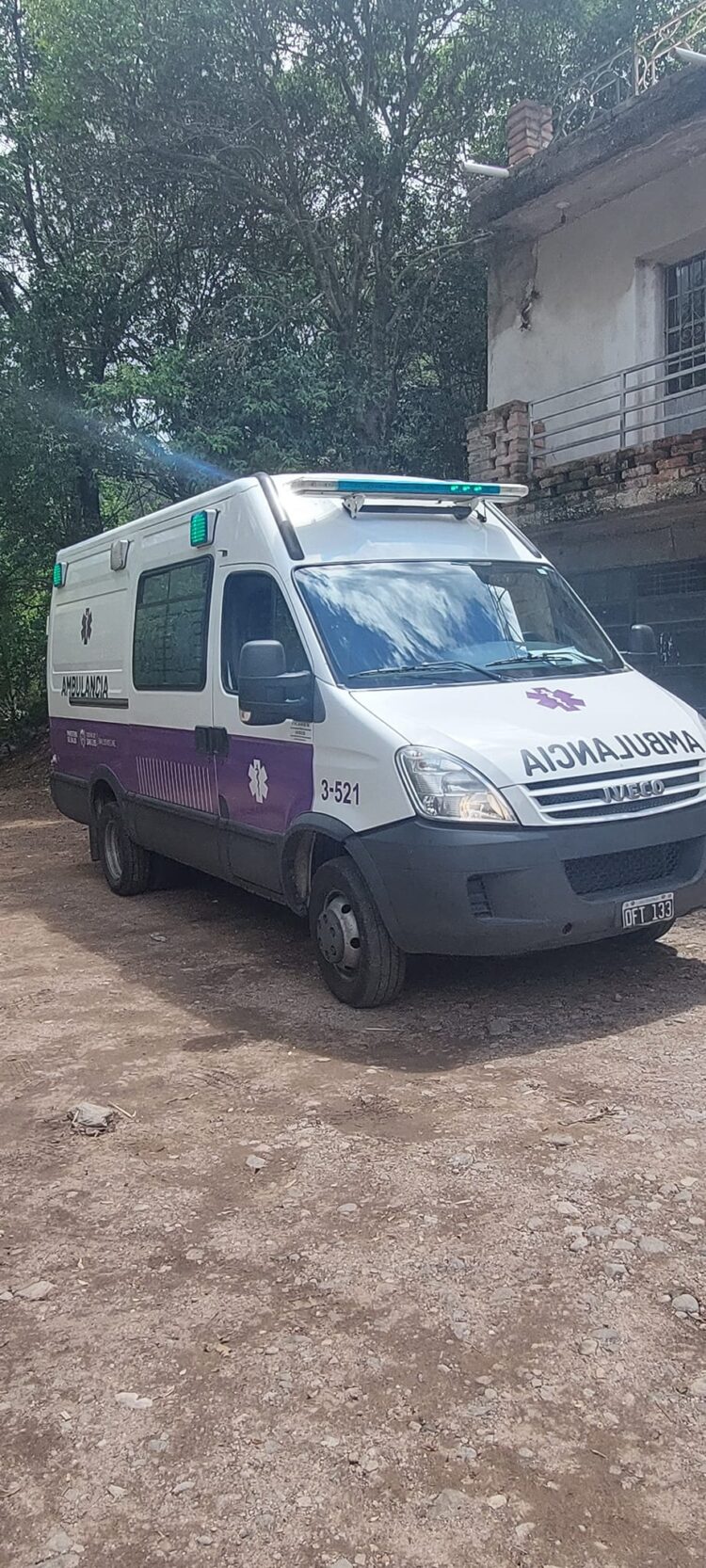 Rescate de un joven que se descompuso en el camino del Salto de la Moneda