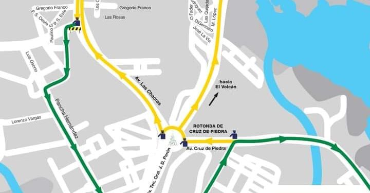 Cómo será el operativo de corte de calles y desvíos por el evento en rotonda cruz de Piedra