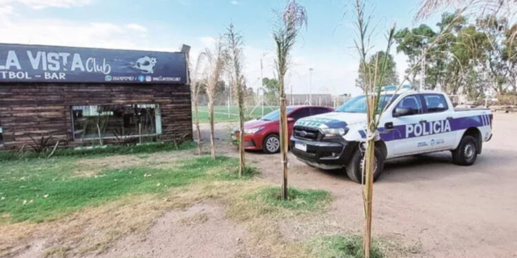 Robaron en un predio de canchas de fútbol de la ruta 20