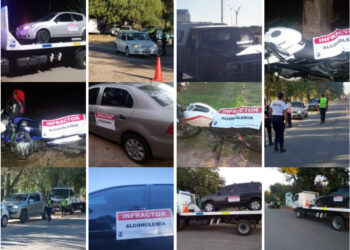 Más de 2500 test de alcoholemia realizado en operativos. Hubieron 39 vehículos secuestrados