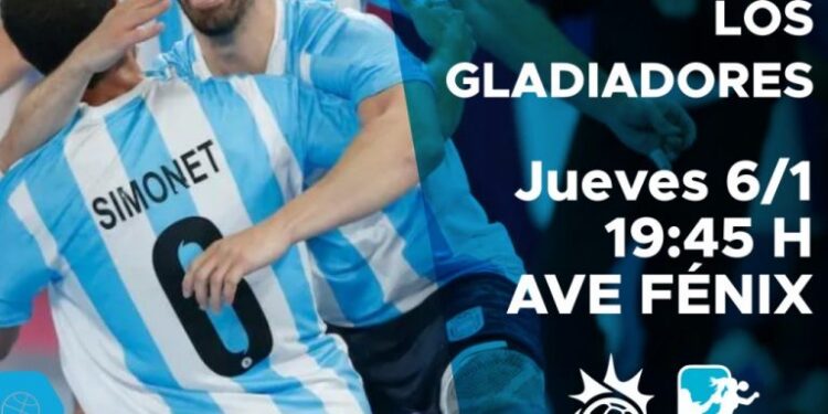 Guillermo Milano e integrantes del plantel de la selección argentina de handball “Los Gladiadores” brindarán una charla en el Ave Fénix