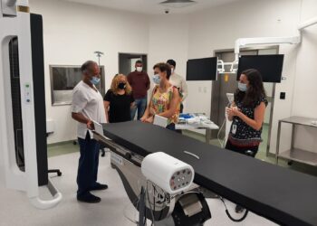 Autoridades de la Asociación de Profesionales y Técnicos de la Salud recorrieron el Hospital Central “Dr. Ramón Carrillo”