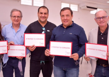 El intendente Jorge “Toti” Videla participó de un encuentro organizado por la Sociedad de Cardiología de San Luis