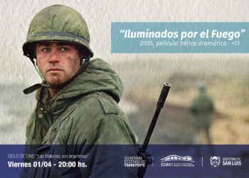 Se proyectará “Iluminados por el fuego” en vísperas a un nuevo aniversario de la guerra de las Malvinas