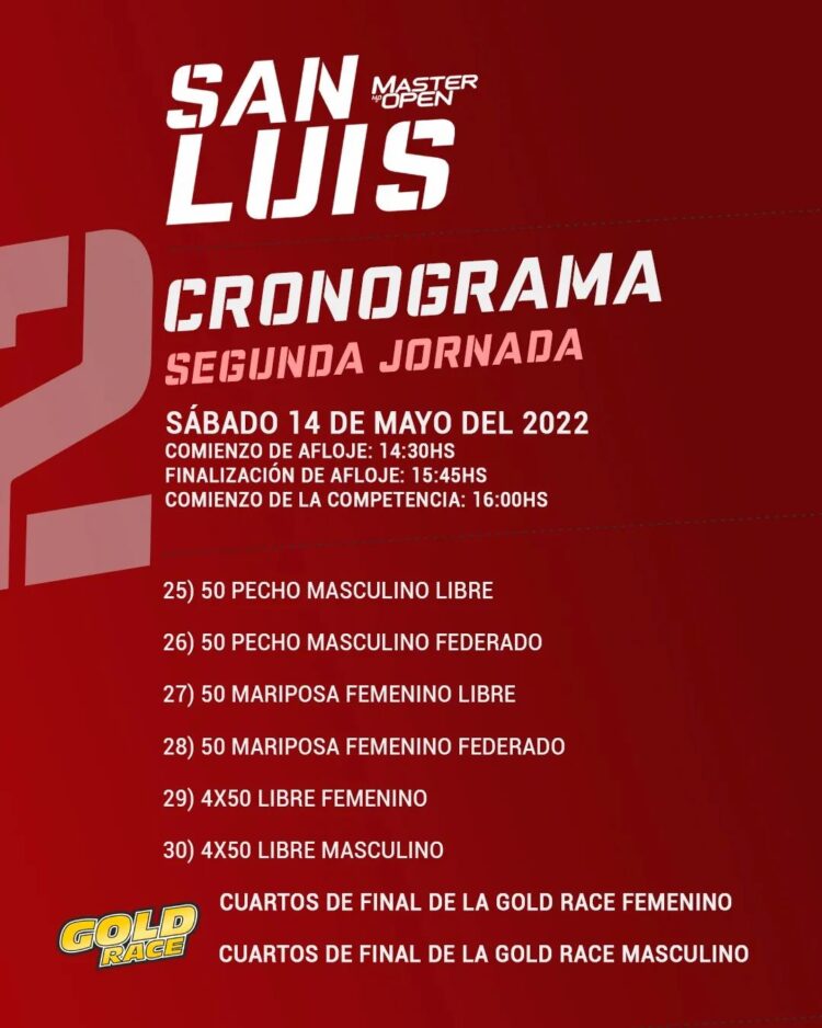 Realizarán en el Sierras Club la cuarta edición del M2O de Natación