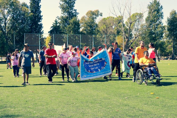 Con más de 200 futbolistas, comenzó la Liga Provincial de Fútbol 5 adaptado